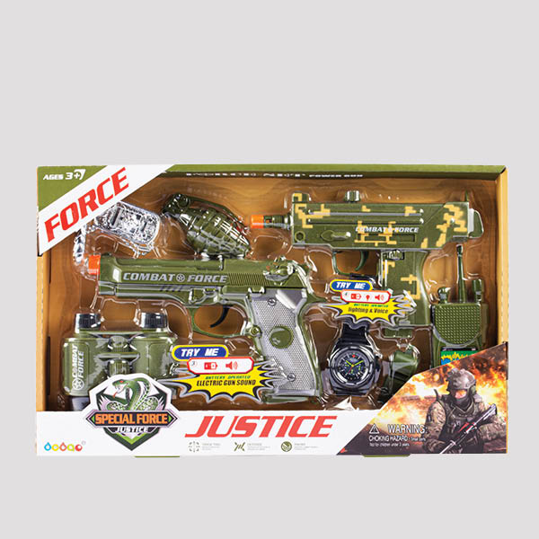 military weapons toy set