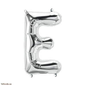 Helium Balloon Letter E
