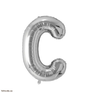 Helium Balloon Letter C