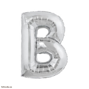 Helium Balloon Letter B