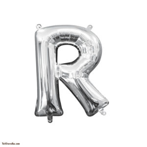 Helium Balloon Letter R