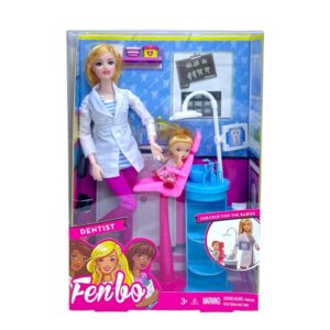 دمية طبيبة الاسنان