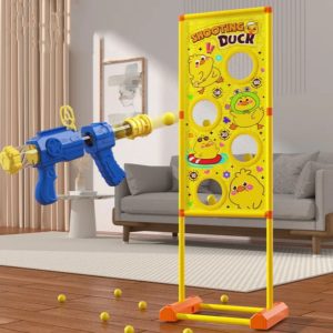 مسدس كرات فلين مع هدف متحرك