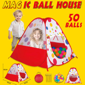 خيمة مع 50 كرة