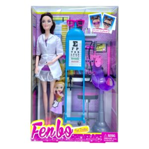 دمية طبيبة العيون