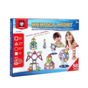 تركيب مغناطيس 58 قطعة